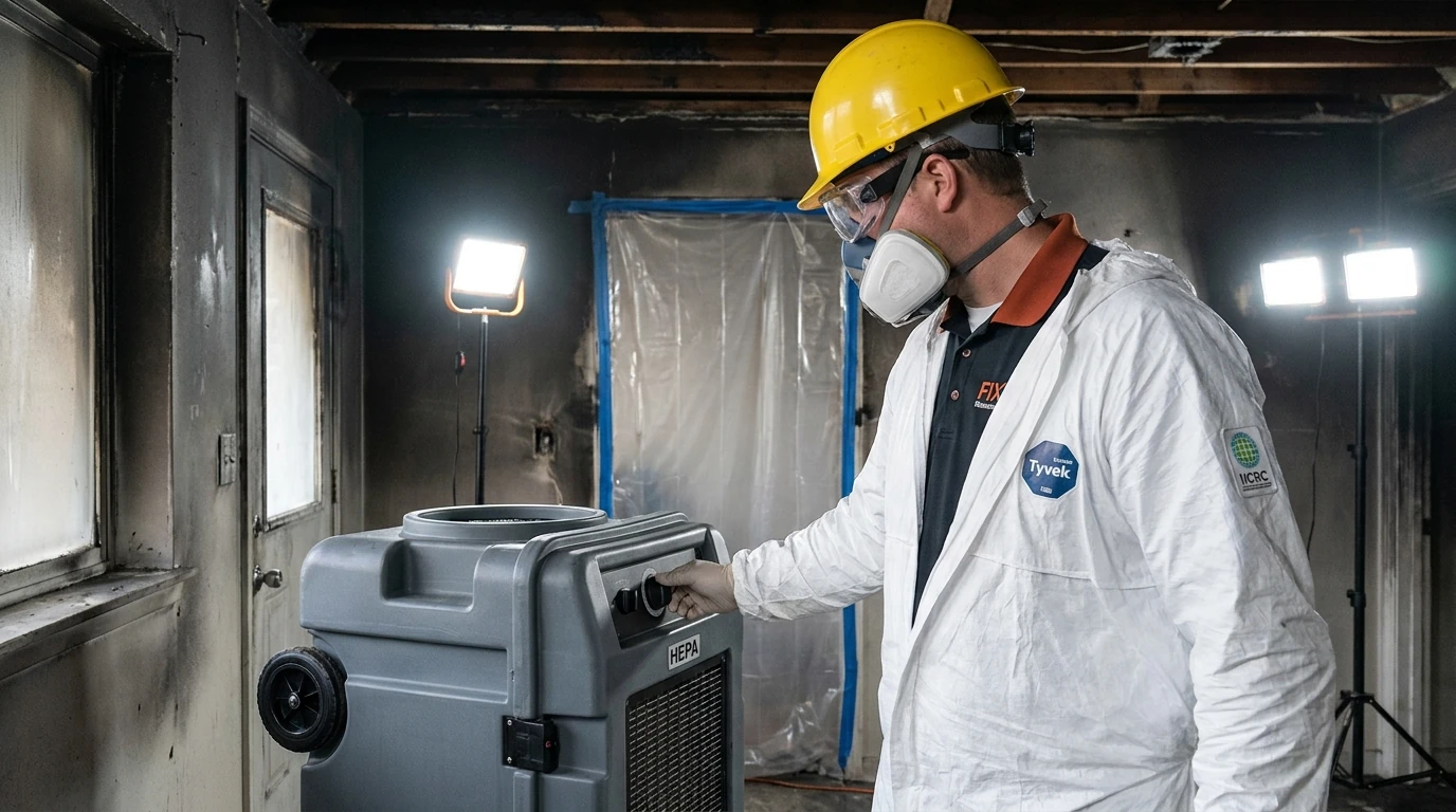 Fire & Smoke Restoration: What to Expect When You Call a Restoration Company
